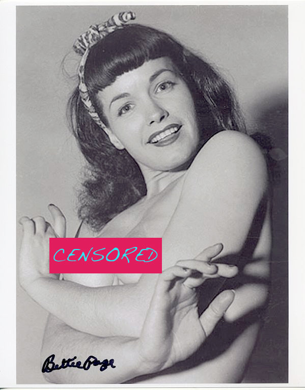 Bettie Page - HISTORYSIGS