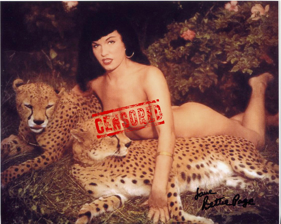 Bettie Page - HISTORYSIGS